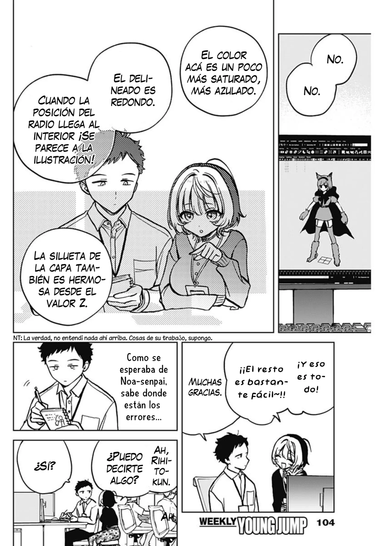 Noa-senpai wa Tomodachi Capítulo 3 - Page 5