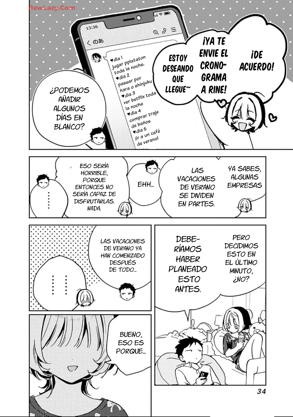 Noa-senpai wa Tomodachi Capítulo 30 - Page 14