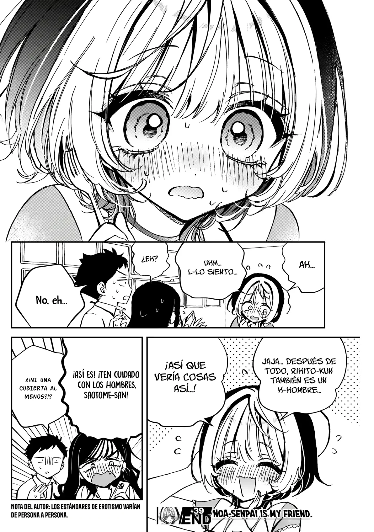 Noa-senpai wa Tomodachi Capítulo 39 - Page 22