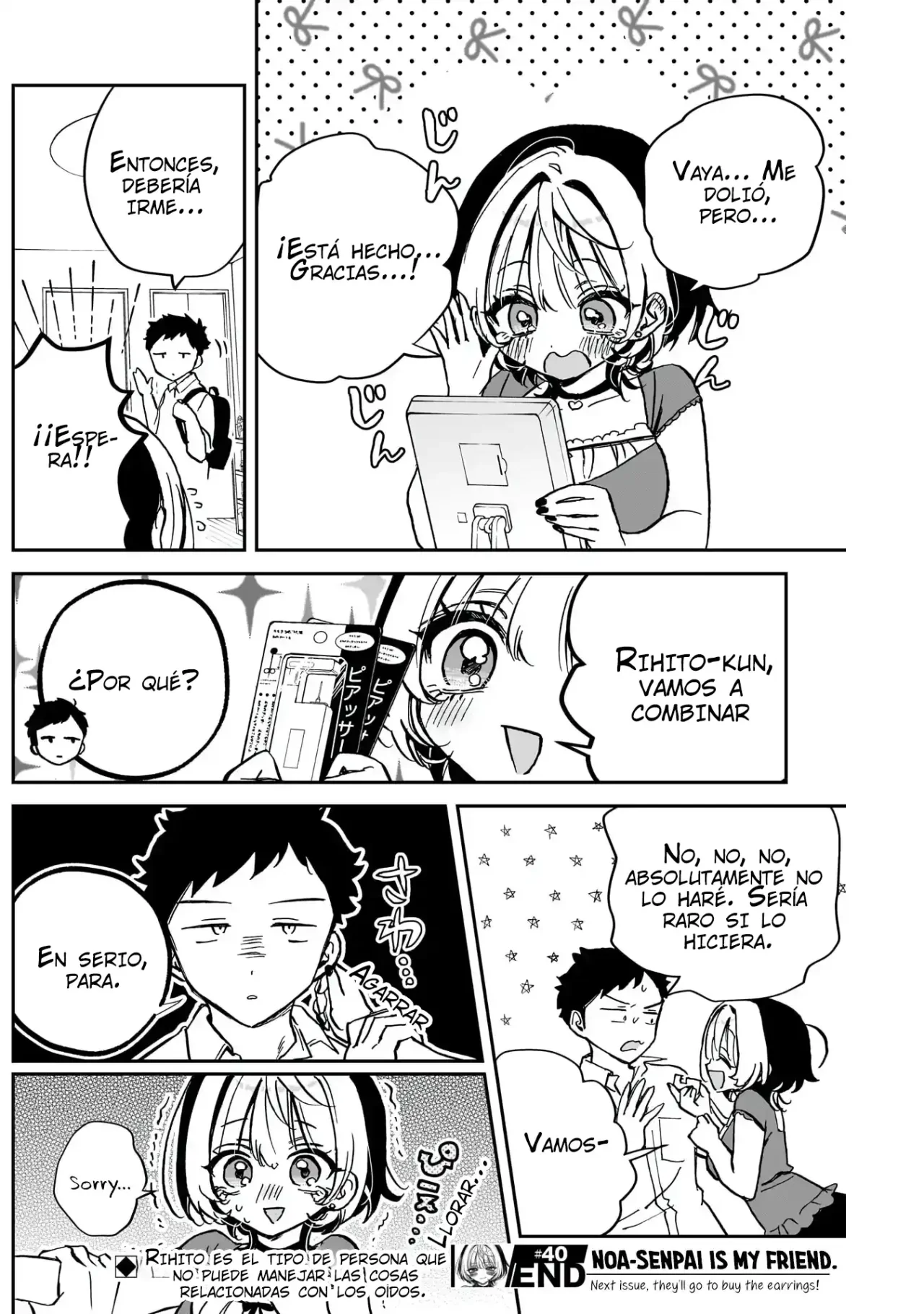 Noa-senpai wa Tomodachi Capítulo 40 - Page 22