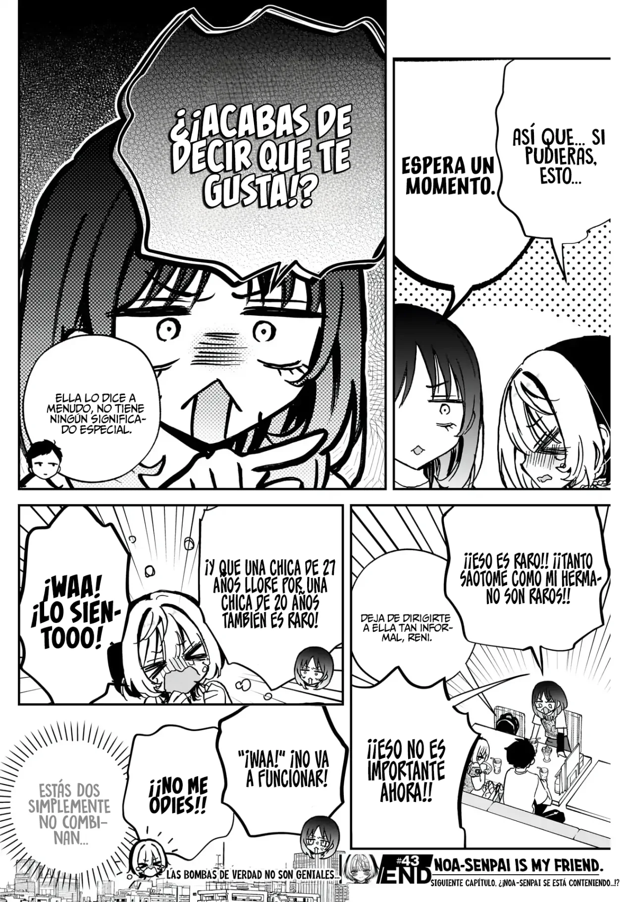 Noa-senpai wa Tomodachi Capítulo 43 - Page 22