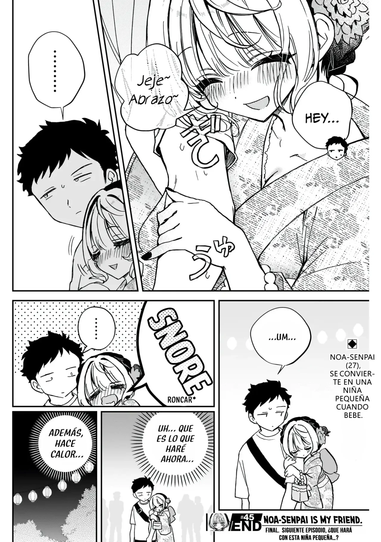 Noa-senpai wa Tomodachi Capítulo 45 - Page 22