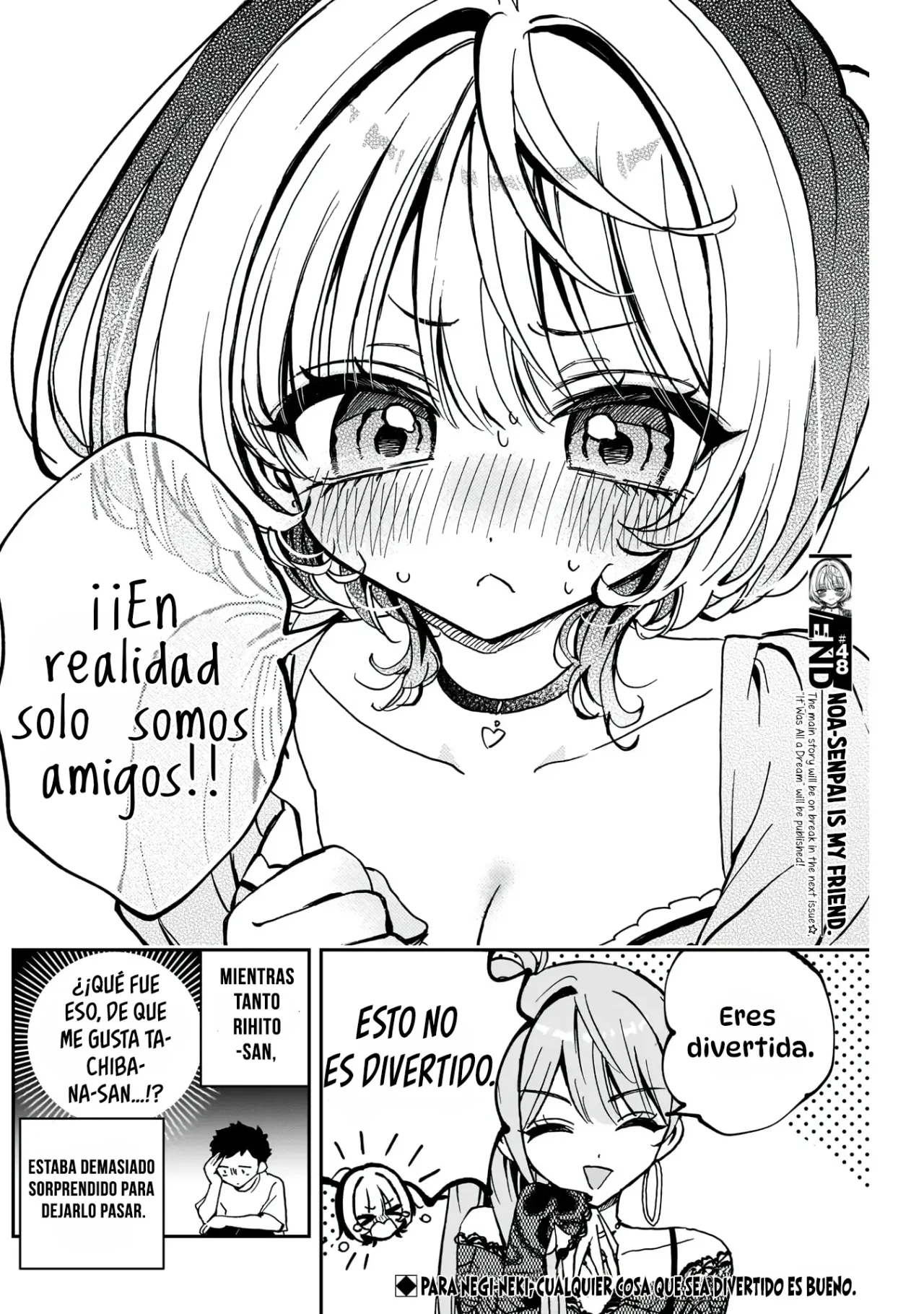 Noa-senpai wa Tomodachi Capítulo 48 - Page 22