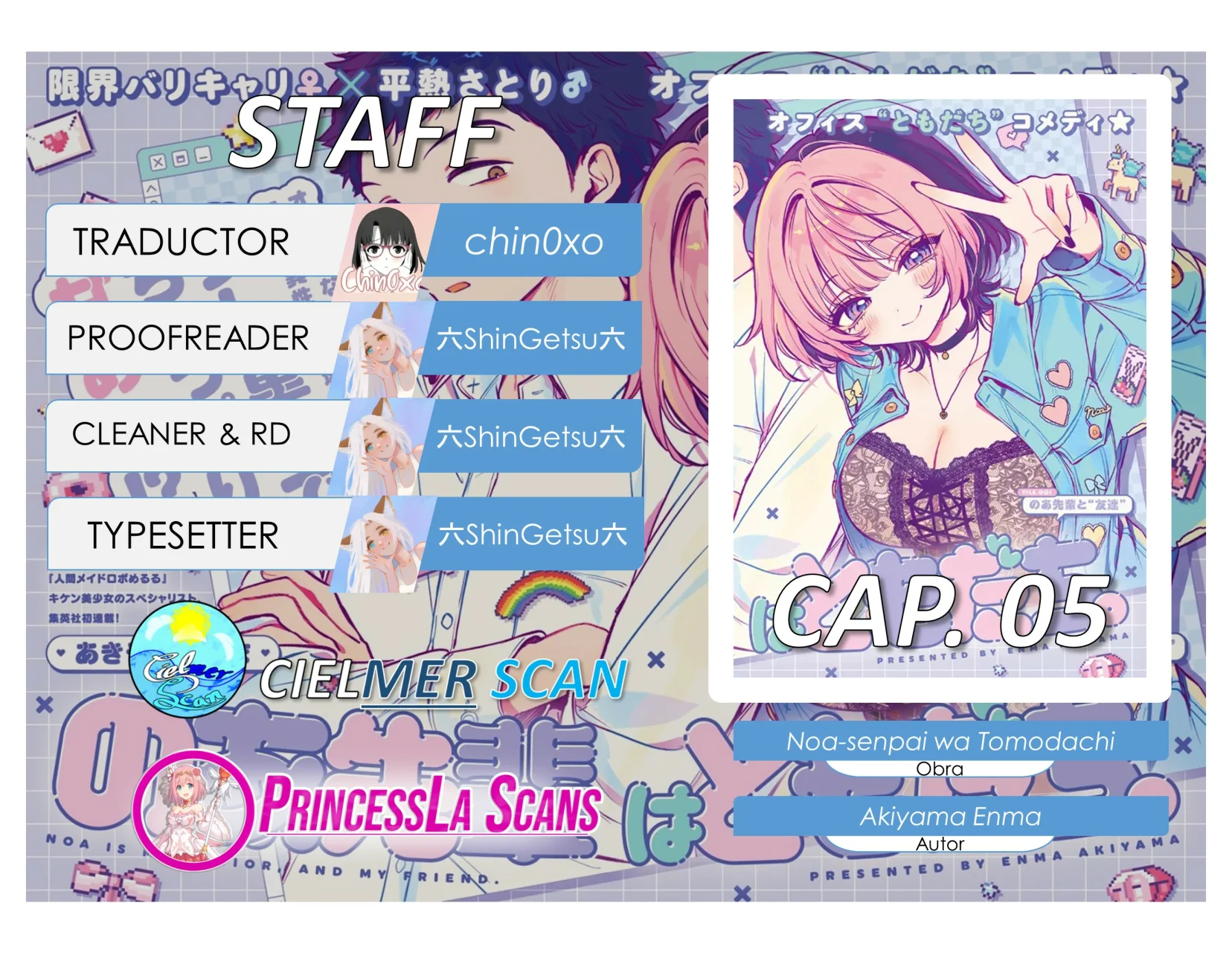 Noa-senpai wa Tomodachi Capítulo 5 - Page 1