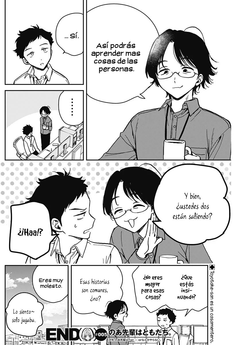 Noa-senpai wa Tomodachi Capítulo 5 - Page 21