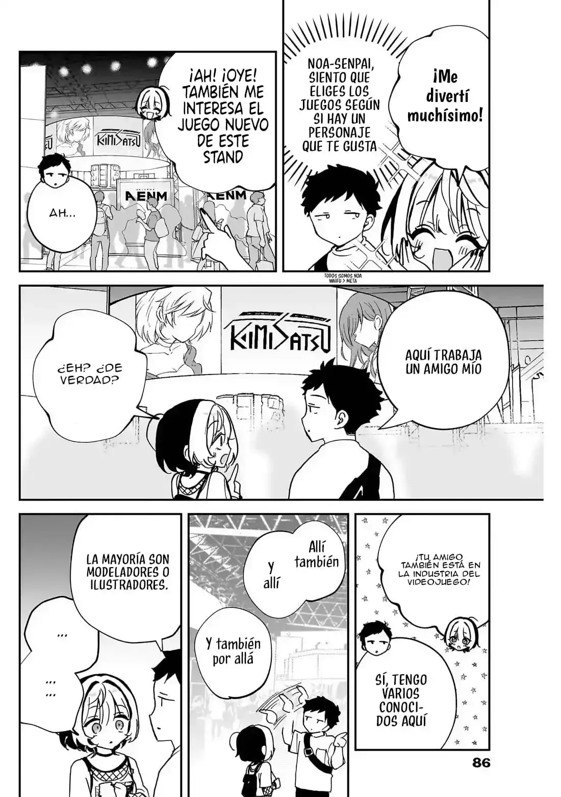 Noa-senpai wa Tomodachi Capítulo 50 - Page 12
