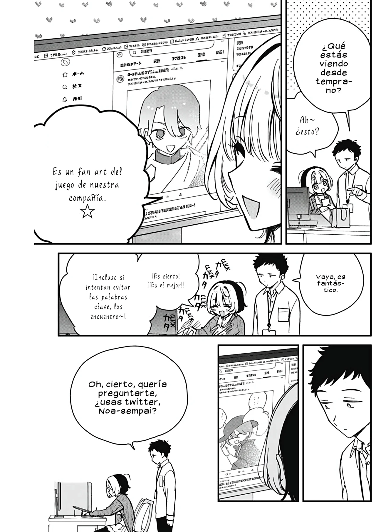 Noa-senpai wa Tomodachi Capítulo 6 - Page 6