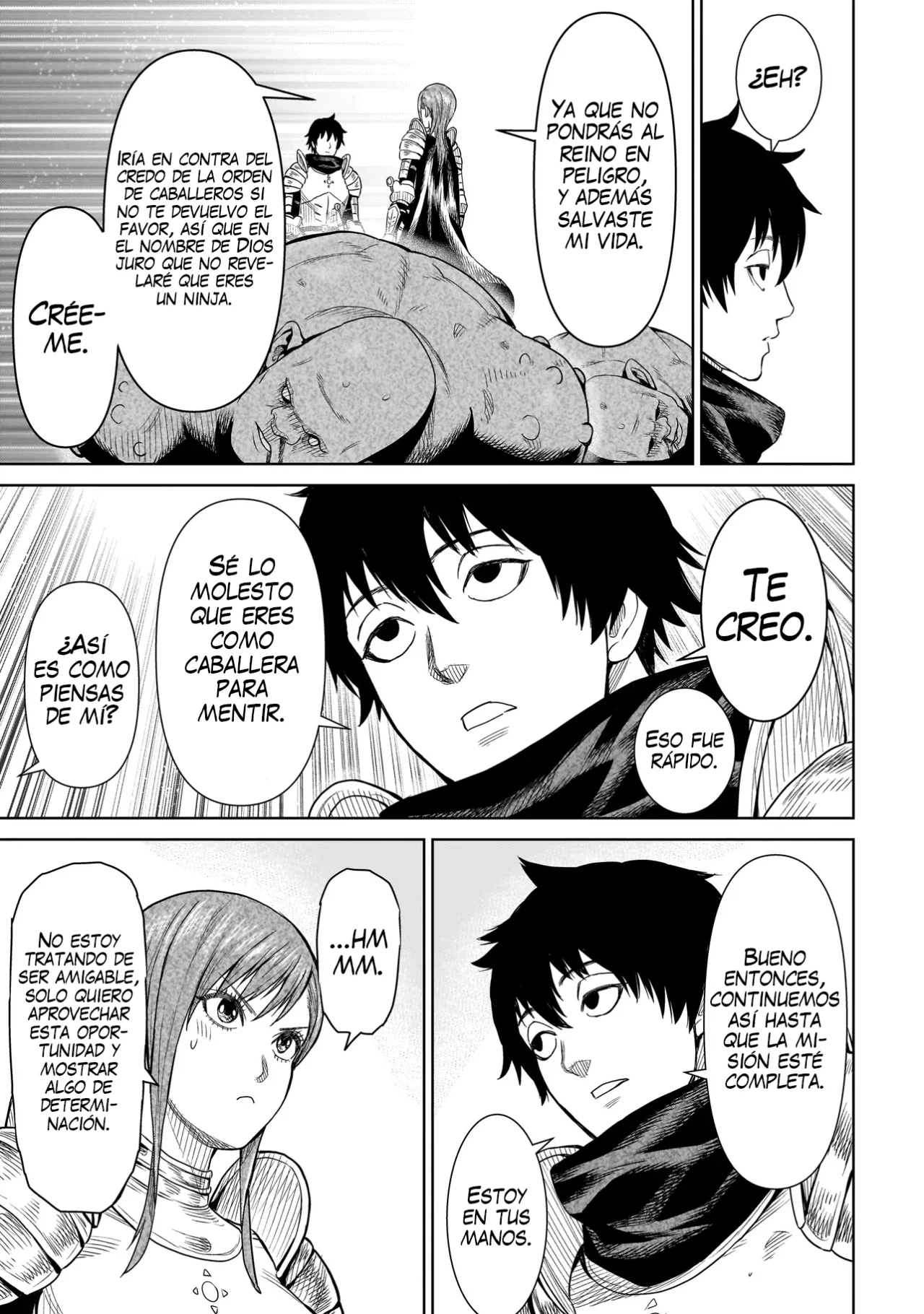 NINJA NO KISHI Capítulo 1 - Page 38