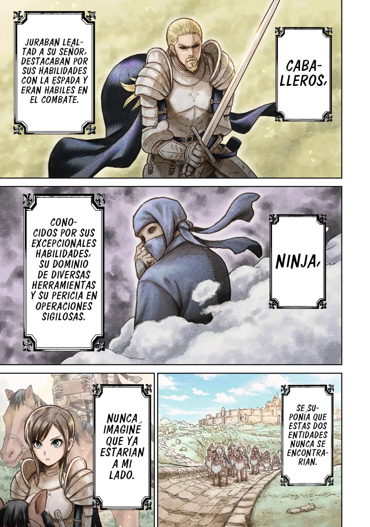 NINJA NO KISHI Capítulo 1 - Page 4