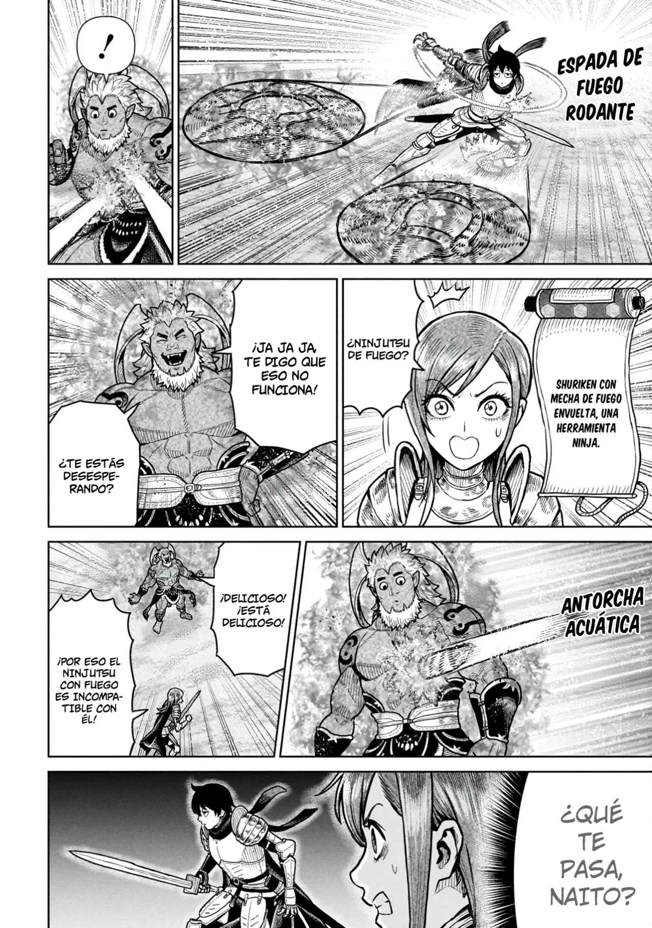 NINJA NO KISHI Capítulo 17 - Page 8