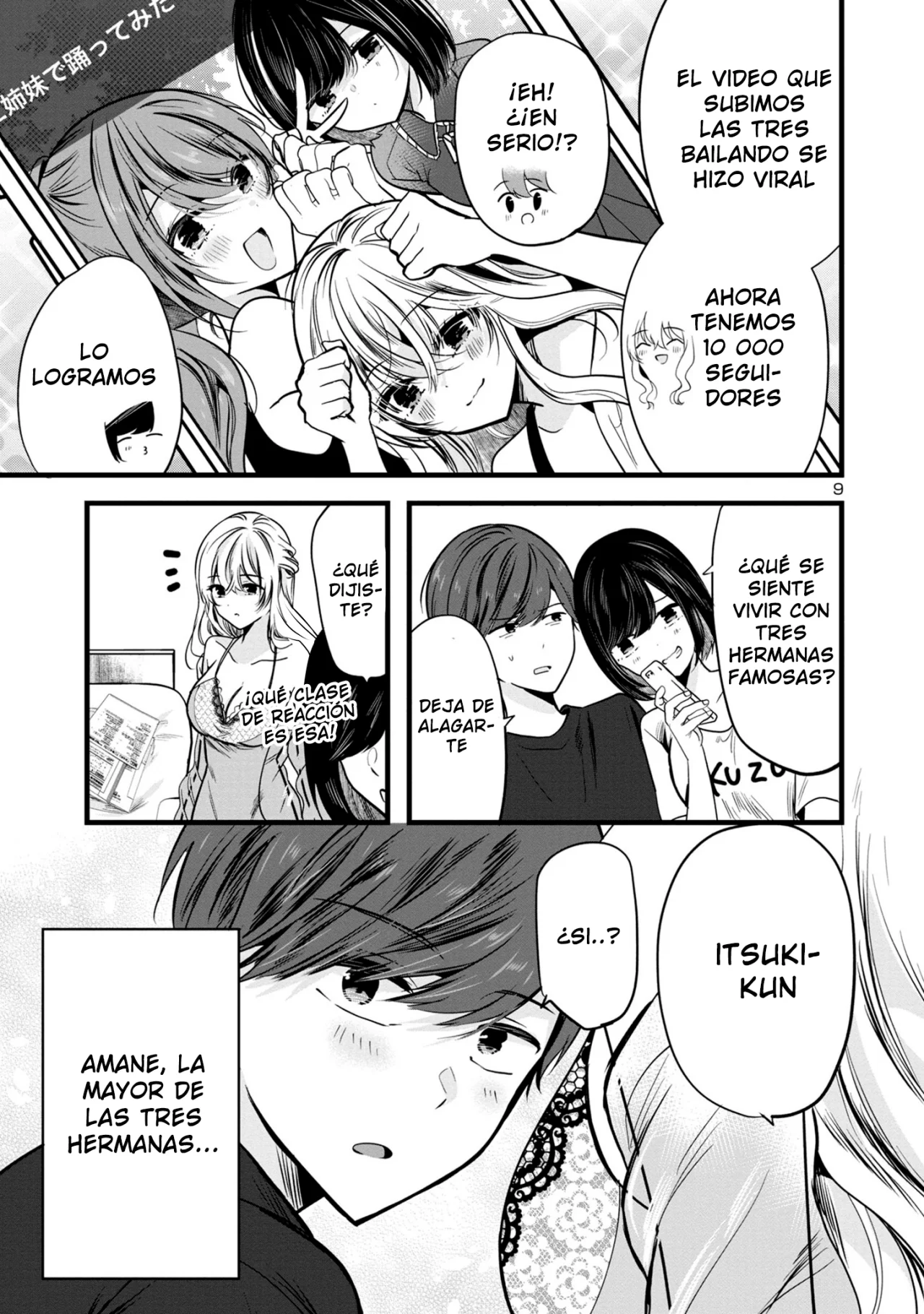Kimi ni Koisuru Sanshimai Capítulo 1 - Page 10