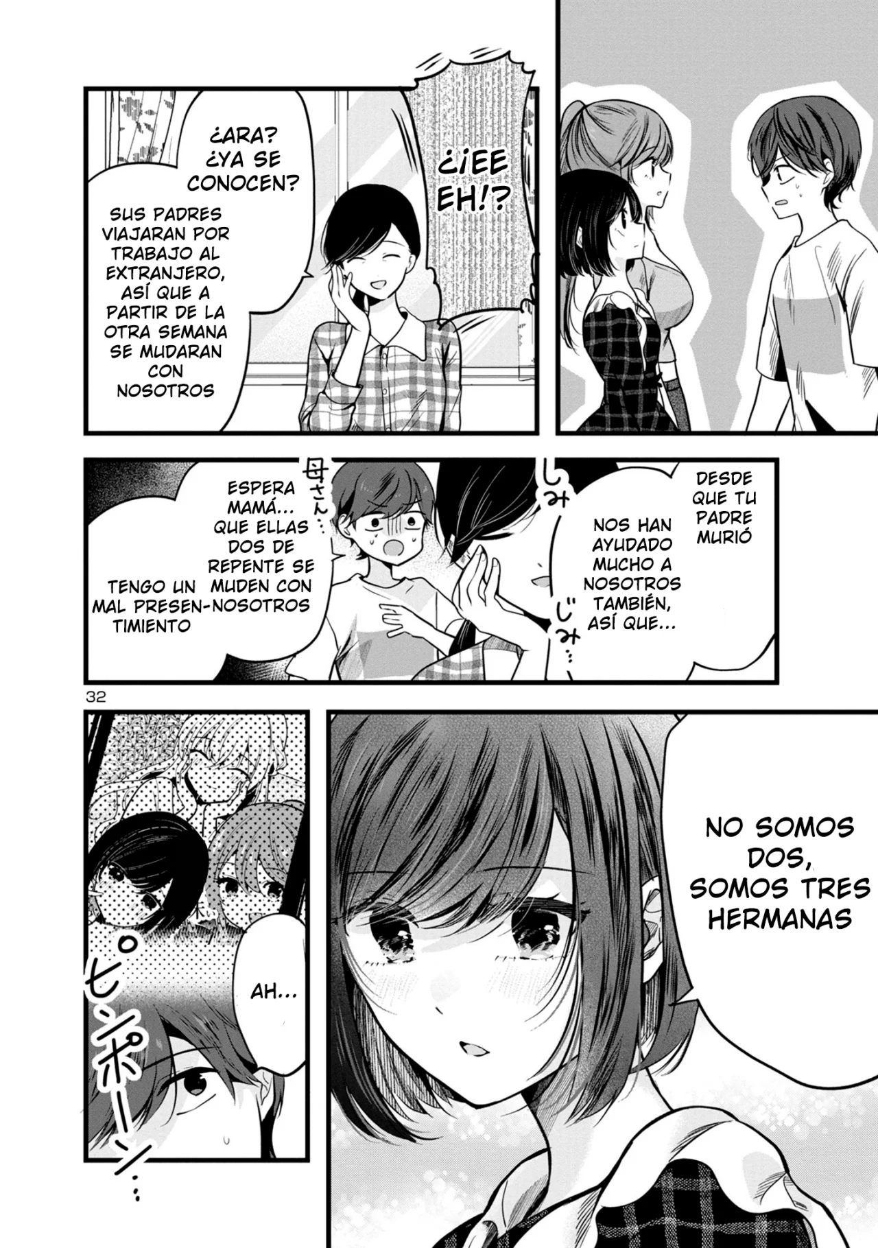 Kimi ni Koisuru Sanshimai Capítulo 1 - Page 33