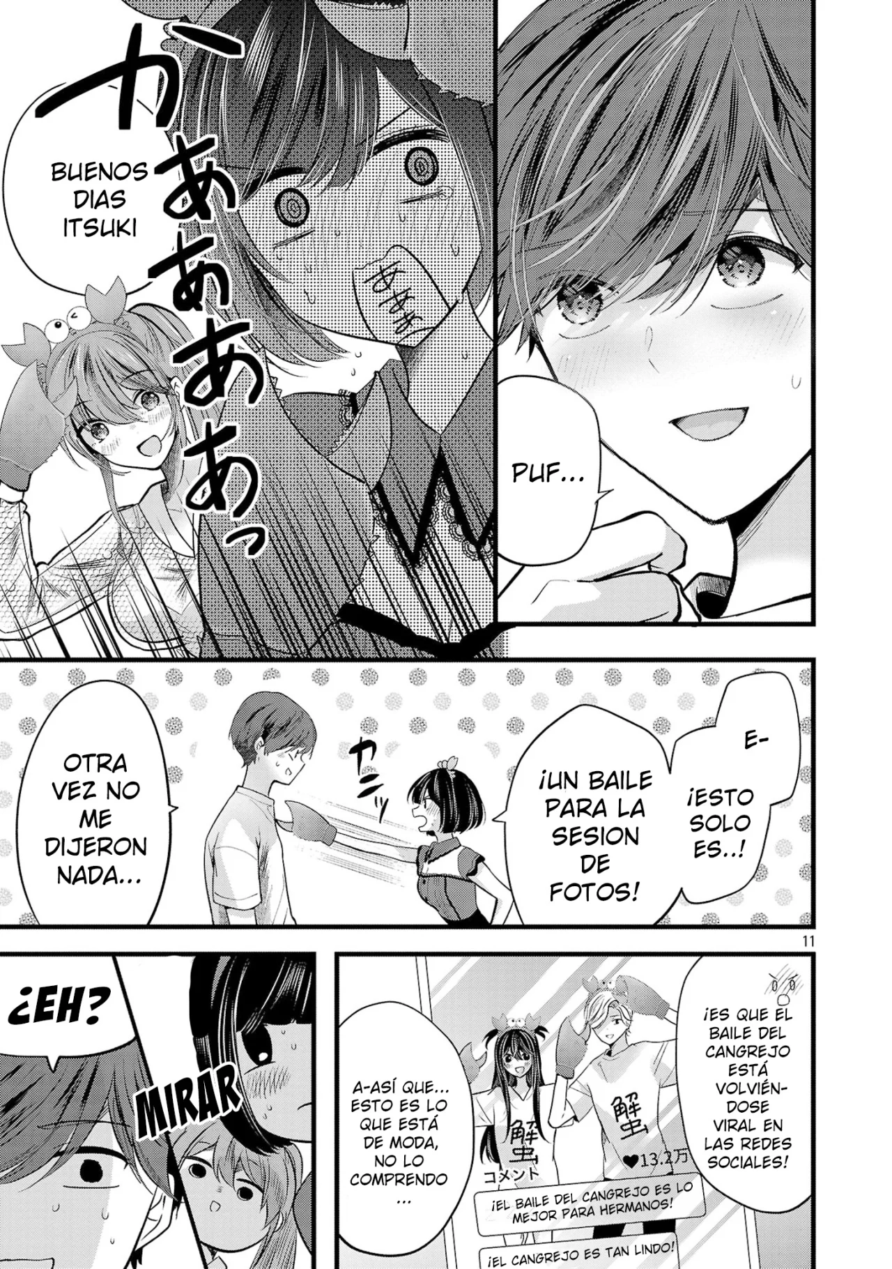 Kimi ni Koisuru Sanshimai Capítulo 14 - Page 15