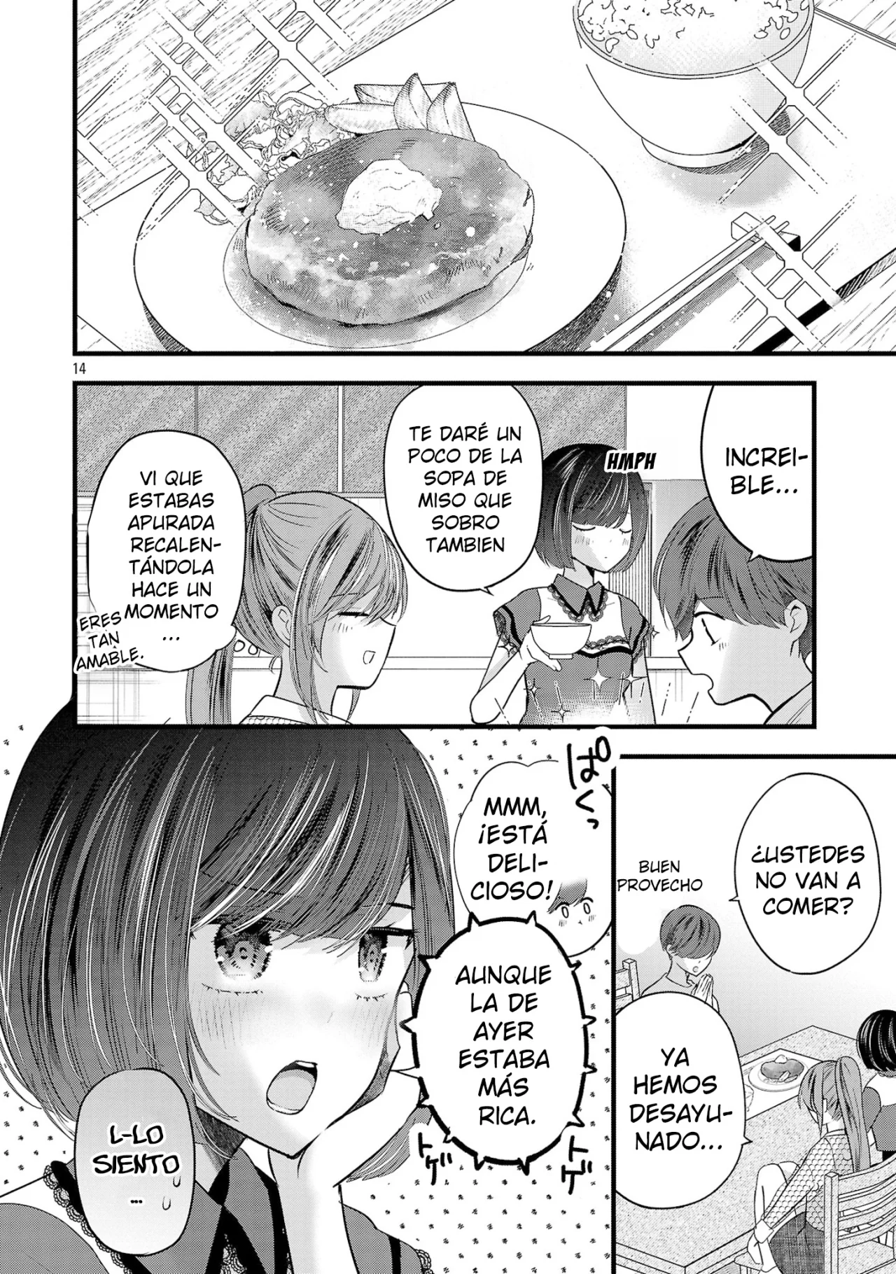 Kimi ni Koisuru Sanshimai Capítulo 14 - Page 18
