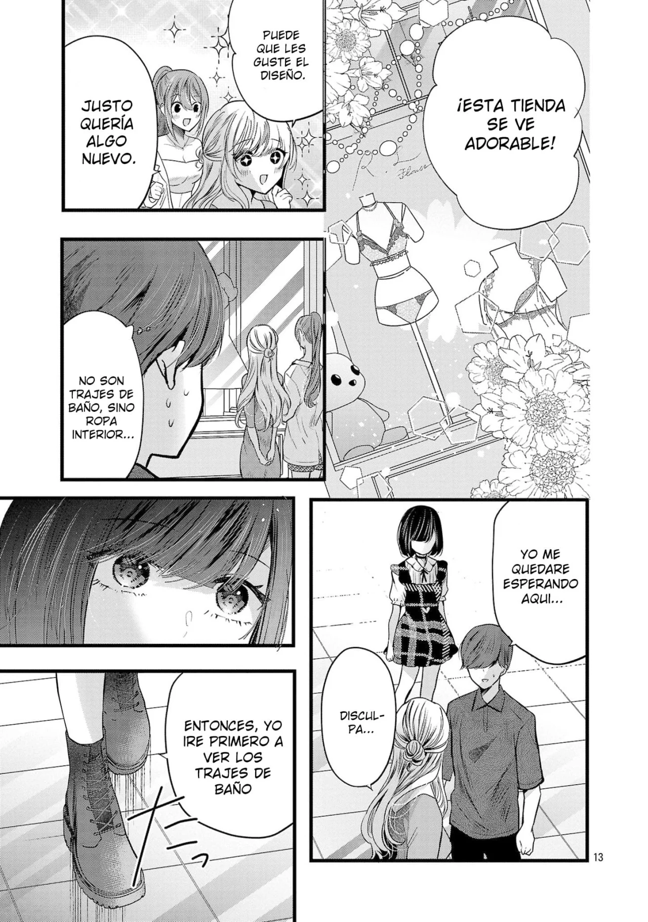 Kimi ni Koisuru Sanshimai Capítulo 16 - Page 17