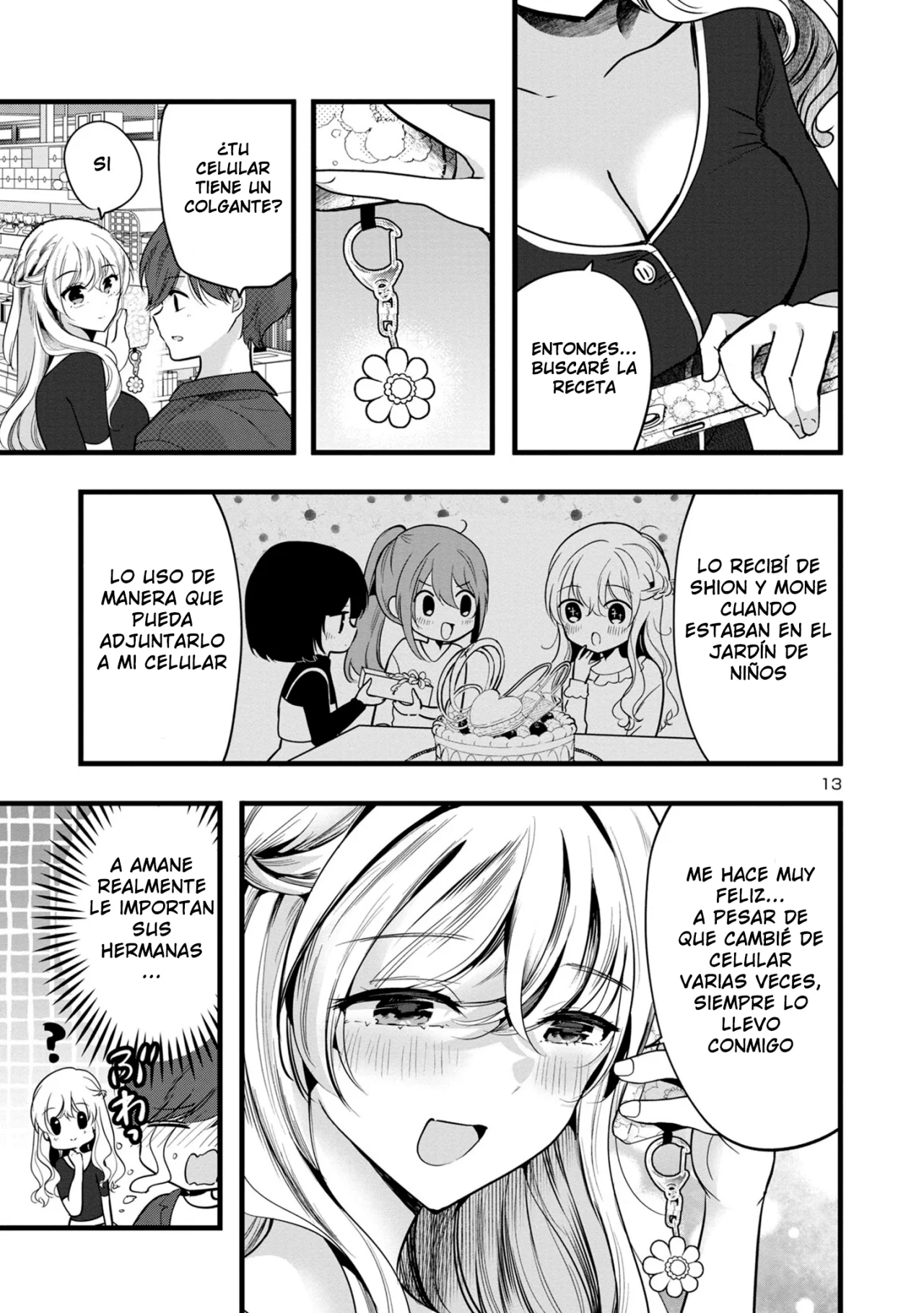 Kimi ni Koisuru Sanshimai Capítulo 2.1 - Page 14