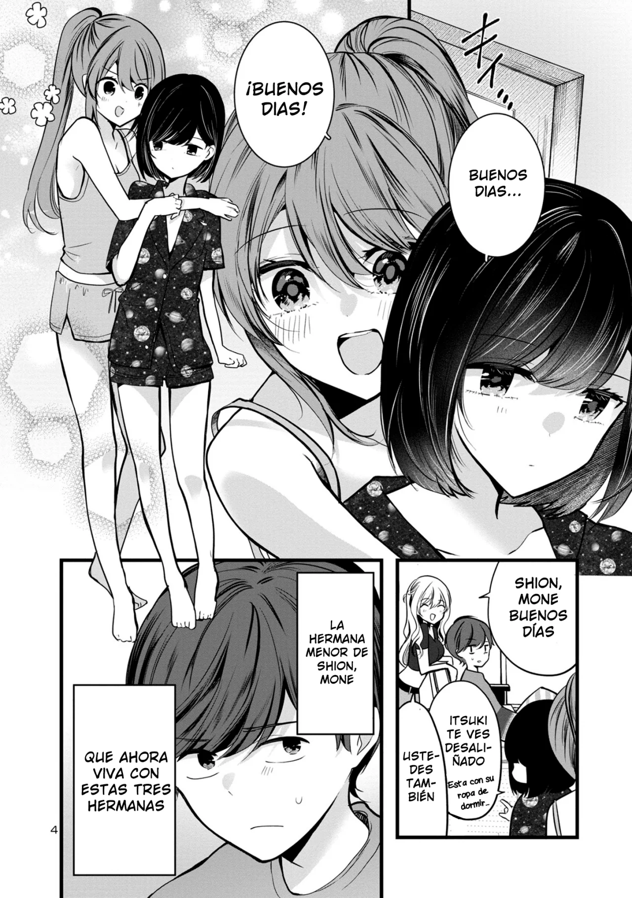 Kimi ni Koisuru Sanshimai Capítulo 2.1 - Page 5