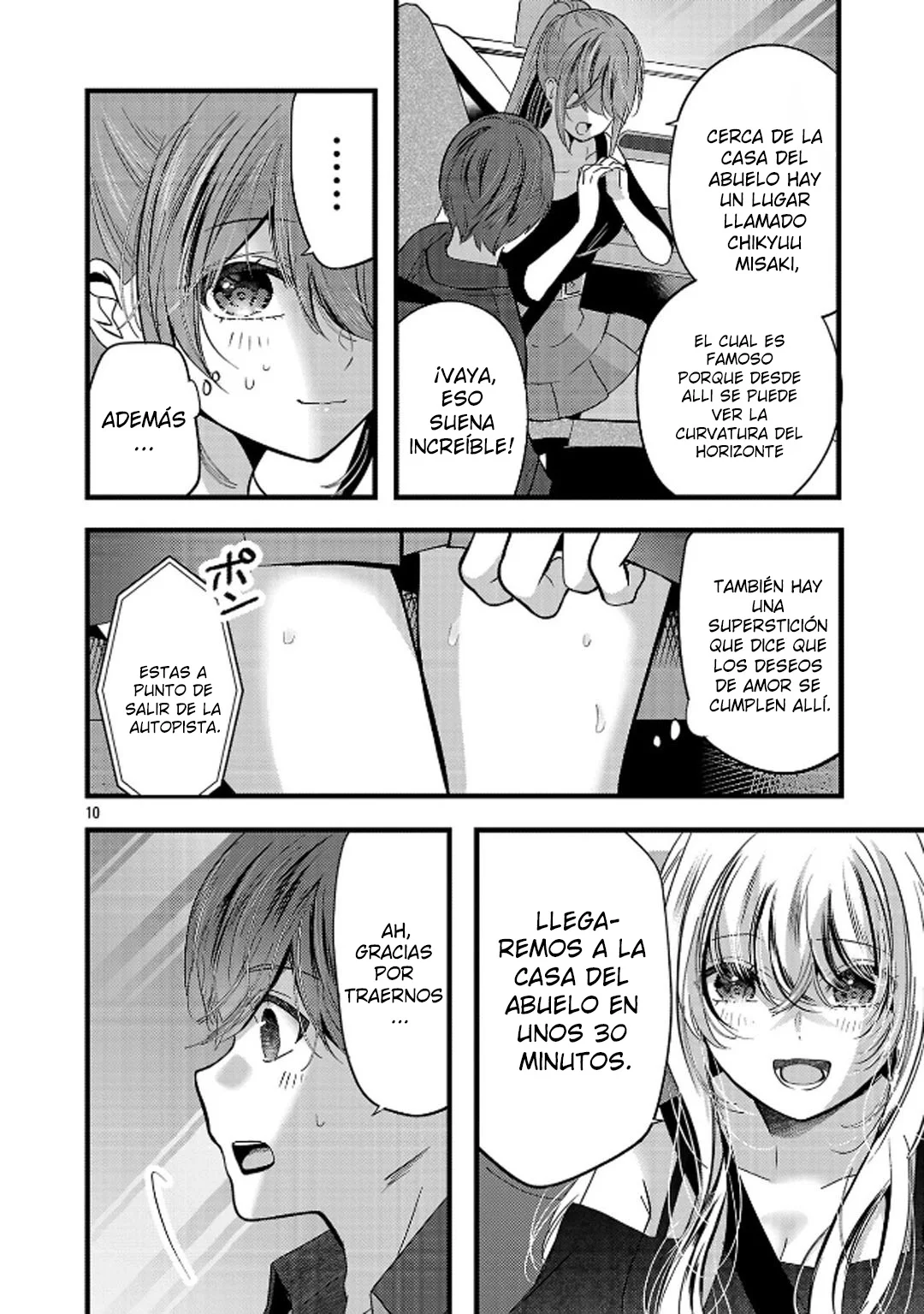 Kimi ni Koisuru Sanshimai Capítulo 23 - Page 10