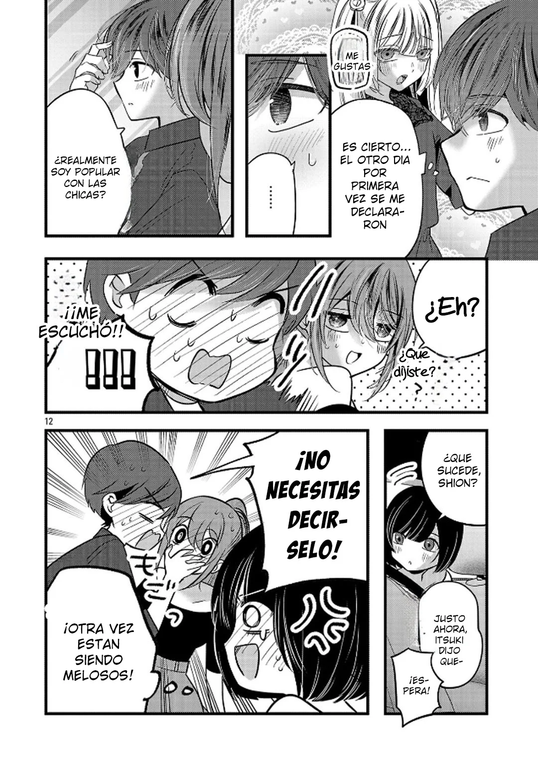 Kimi ni Koisuru Sanshimai Capítulo 23 - Page 12