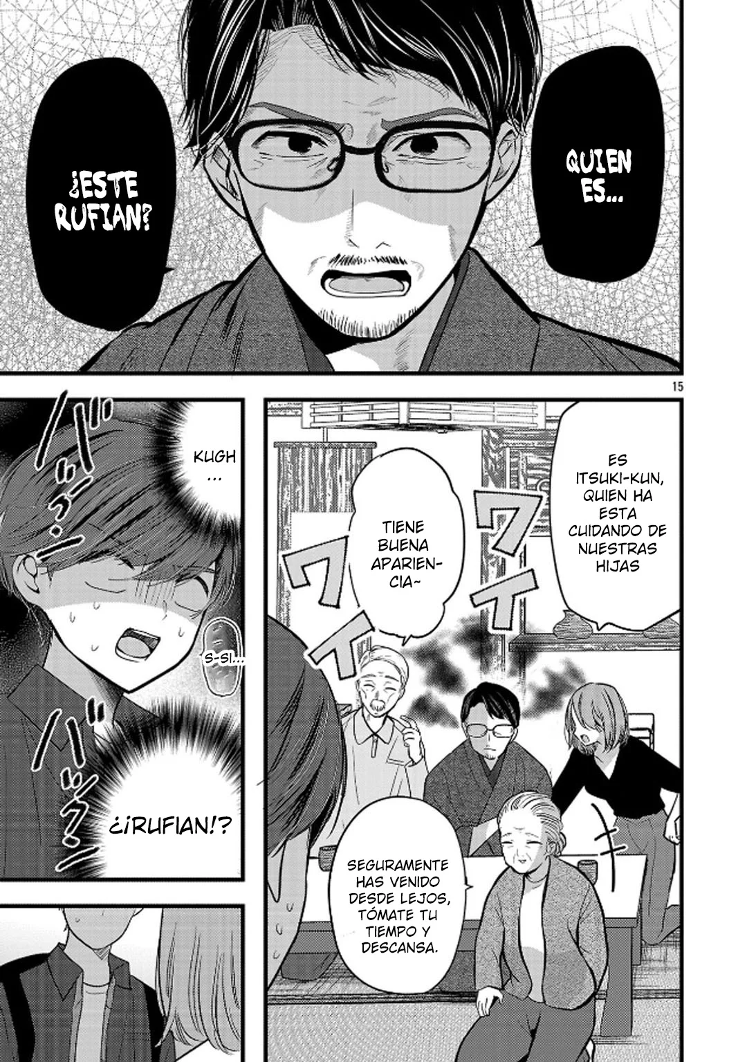 Kimi ni Koisuru Sanshimai Capítulo 23 - Page 15