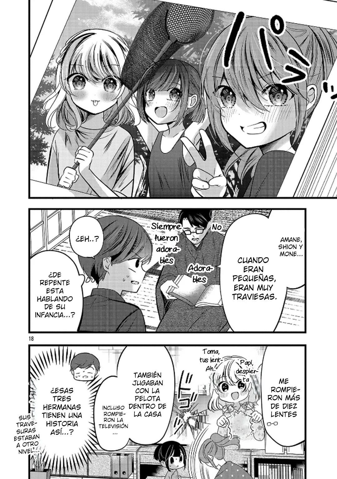 Kimi ni Koisuru Sanshimai Capítulo 23 - Page 18