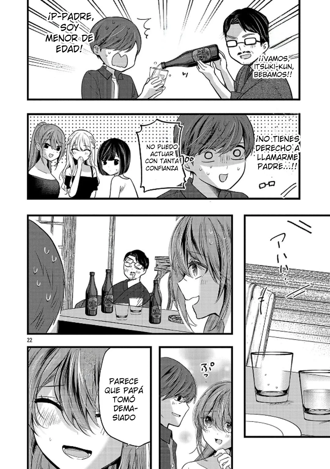 Kimi ni Koisuru Sanshimai Capítulo 23 - Page 22