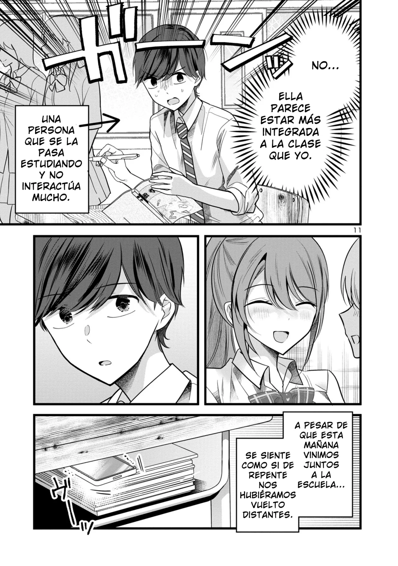 Kimi ni Koisuru Sanshimai Capítulo 3.1 - Page 12