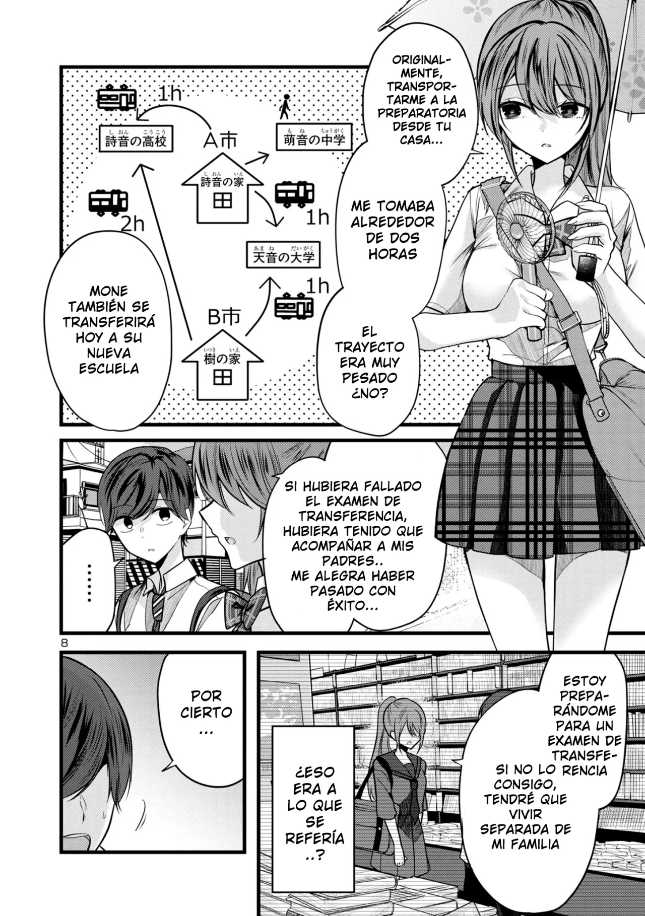 Kimi ni Koisuru Sanshimai Capítulo 3.1 - Page 9