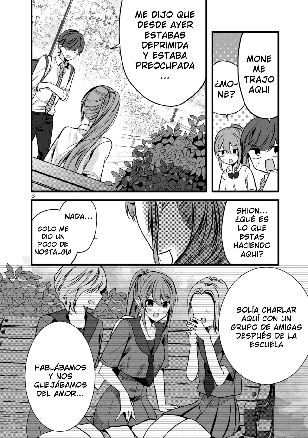 Kimi ni Koisuru Sanshimai Capítulo 3.2 - Page 9