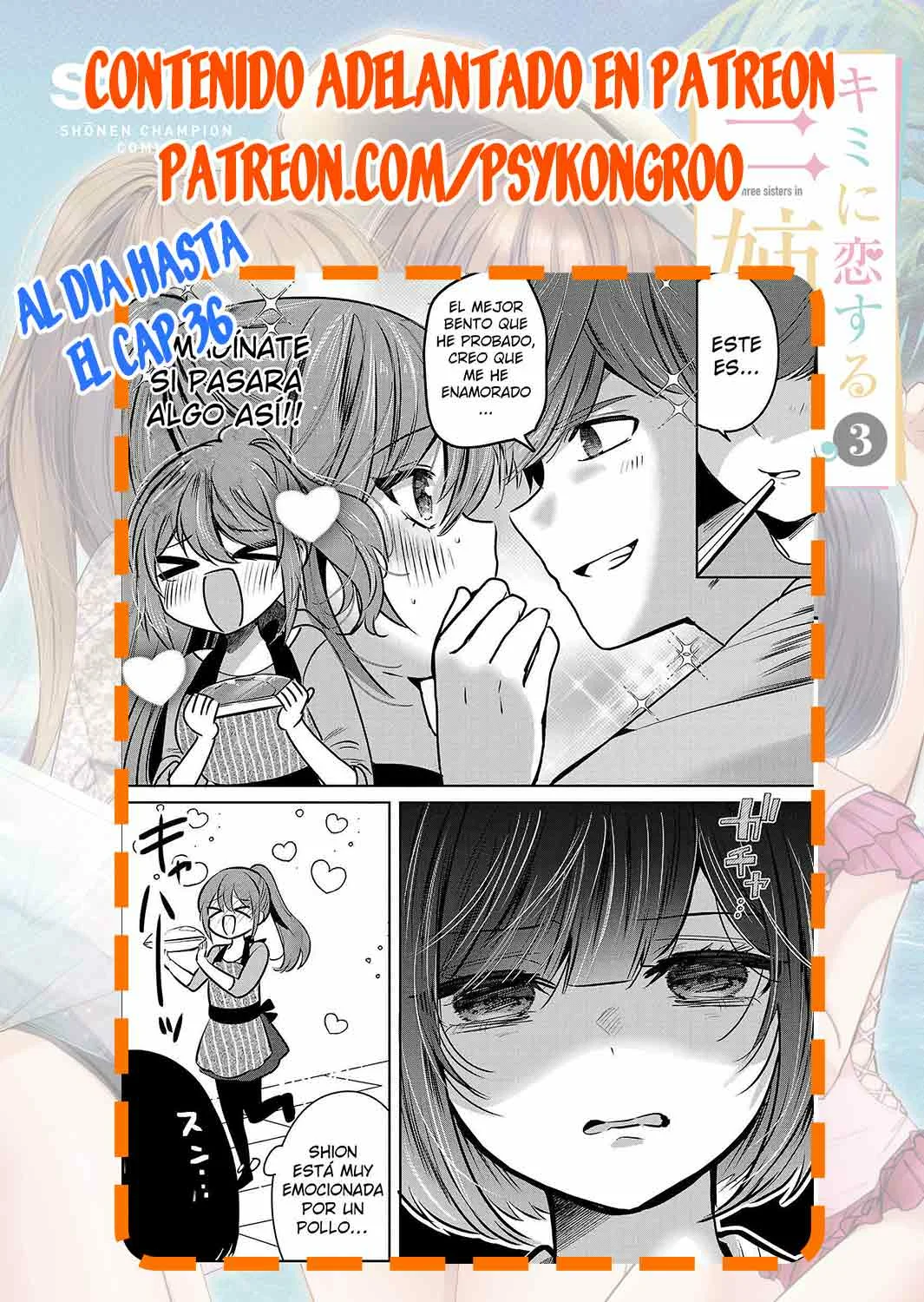 Kimi ni Koisuru Sanshimai Capítulo 30 - Page 27