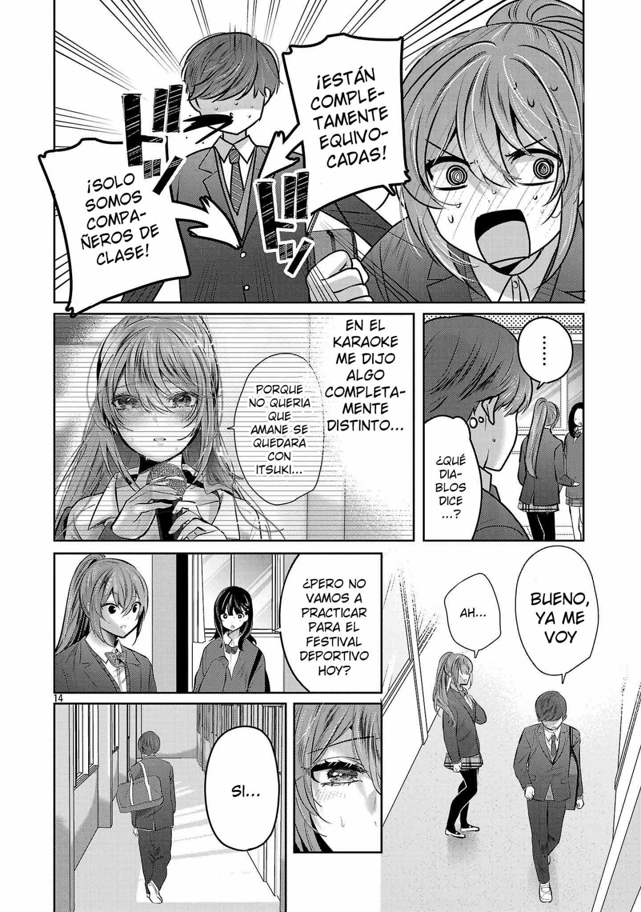 Kimi ni Koisuru Sanshimai Capítulo 35 - Page 16