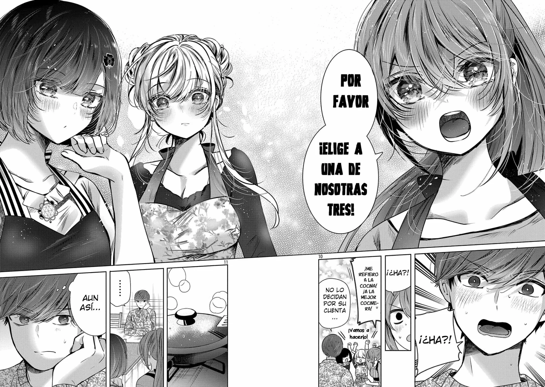 Kimi ni Koisuru Sanshimai Capítulo 36 - Page 12