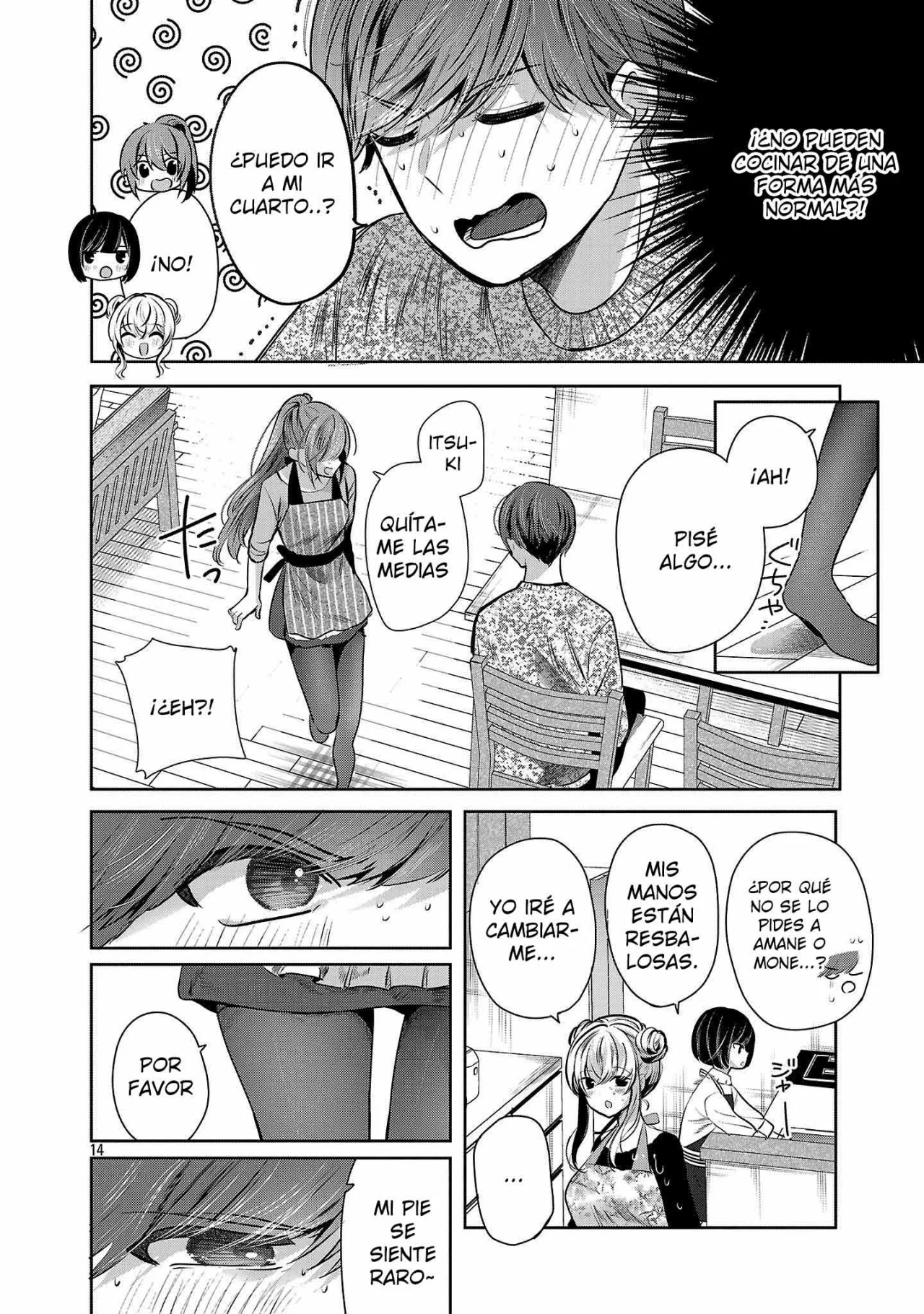 Kimi ni Koisuru Sanshimai Capítulo 36 - Page 15