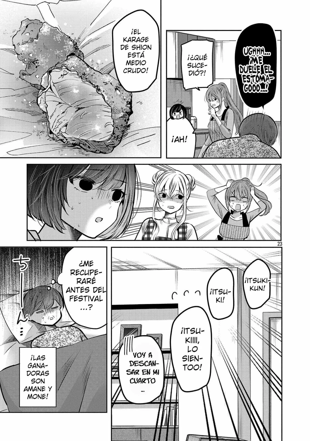 Kimi ni Koisuru Sanshimai Capítulo 36 - Page 23