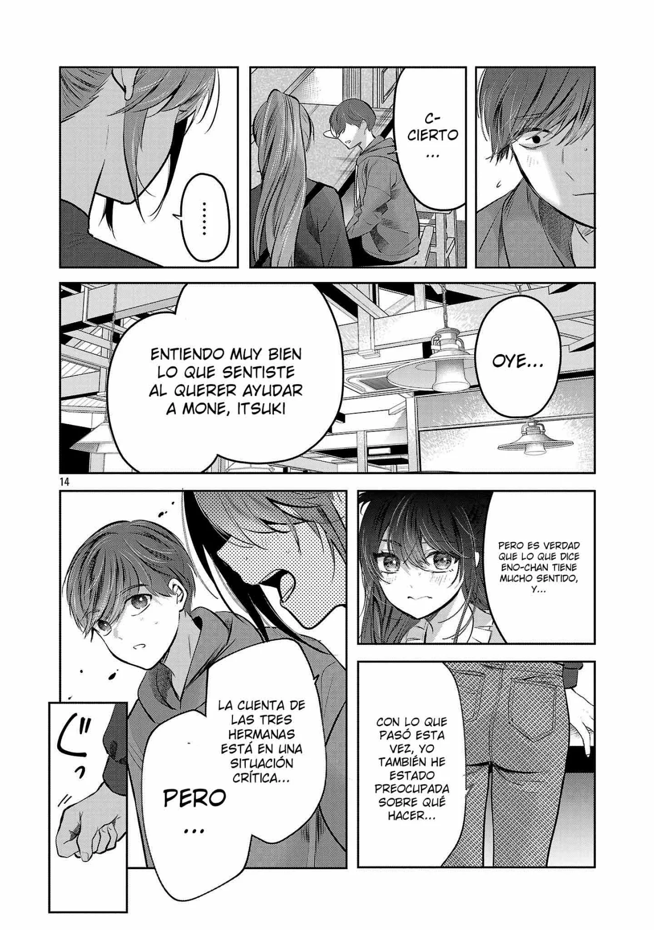 Kimi ni Koisuru Sanshimai Capítulo 37 - Page 16