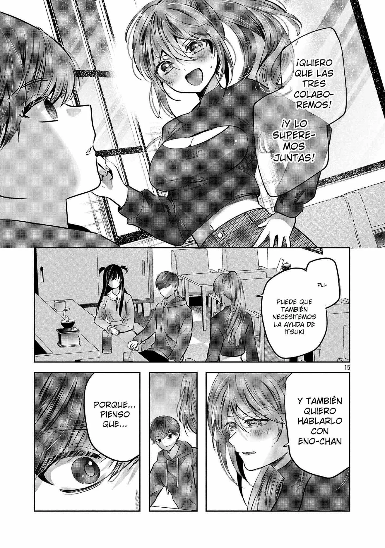 Kimi ni Koisuru Sanshimai Capítulo 37 - Page 17
