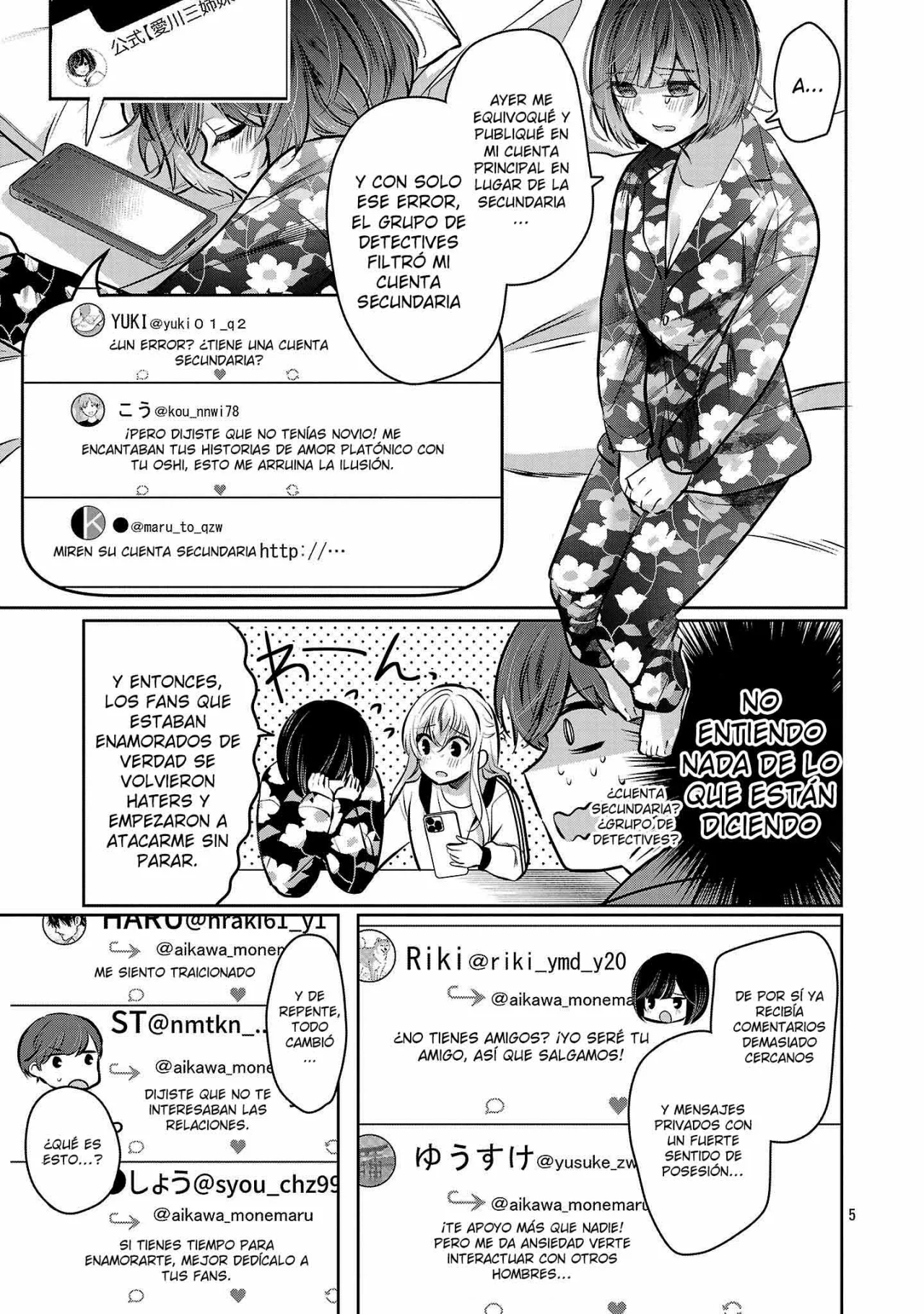 Kimi ni Koisuru Sanshimai Capítulo 37 - Page 7