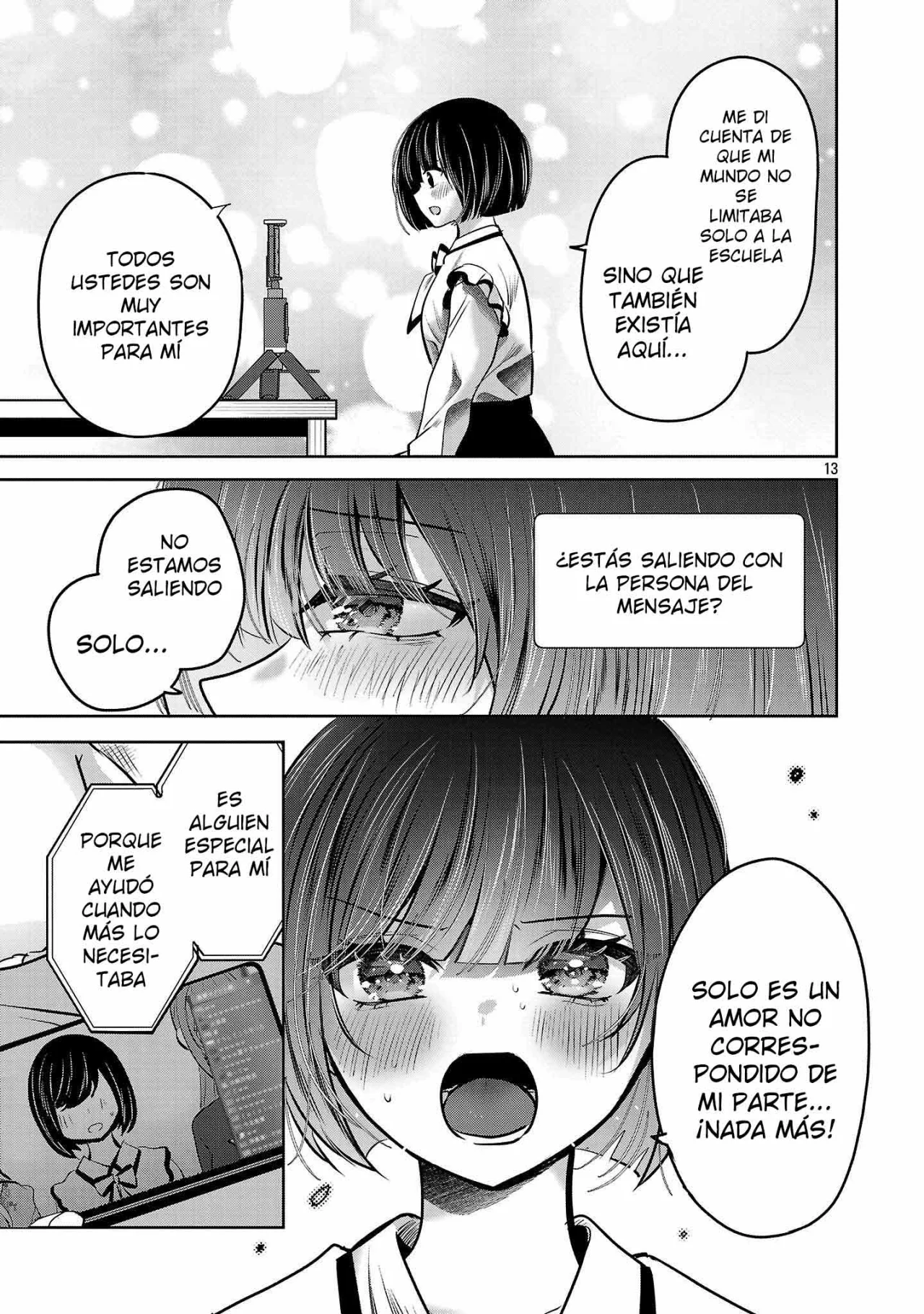 Kimi ni Koisuru Sanshimai Capítulo 38 - Page 15