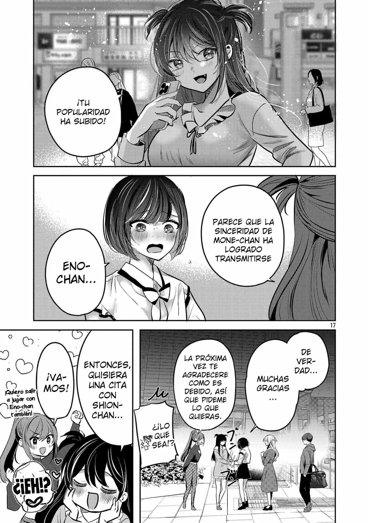 Kimi ni Koisuru Sanshimai Capítulo 38 - Page 19