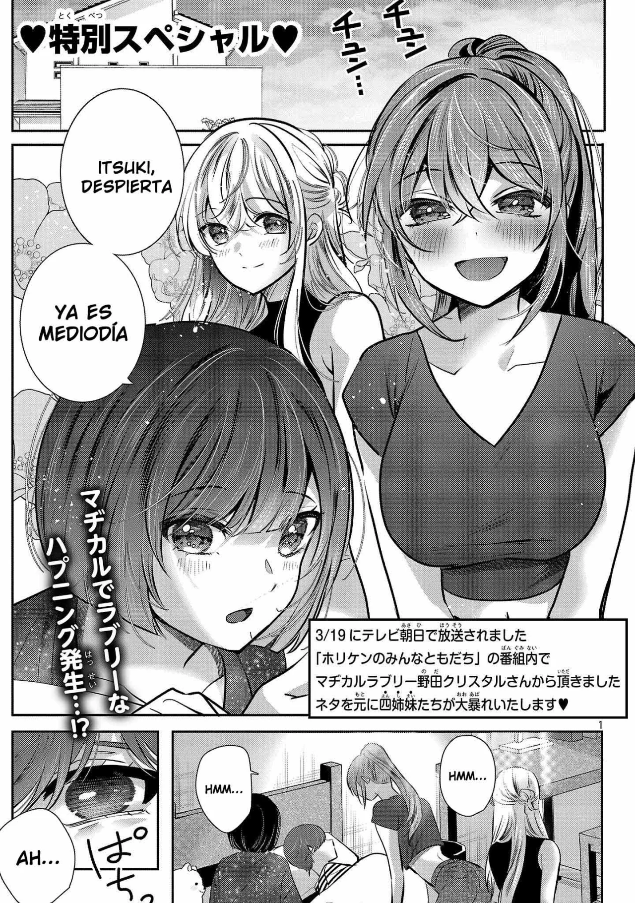 Kimi ni Koisuru Sanshimai Capítulo 39.5 - Page 3