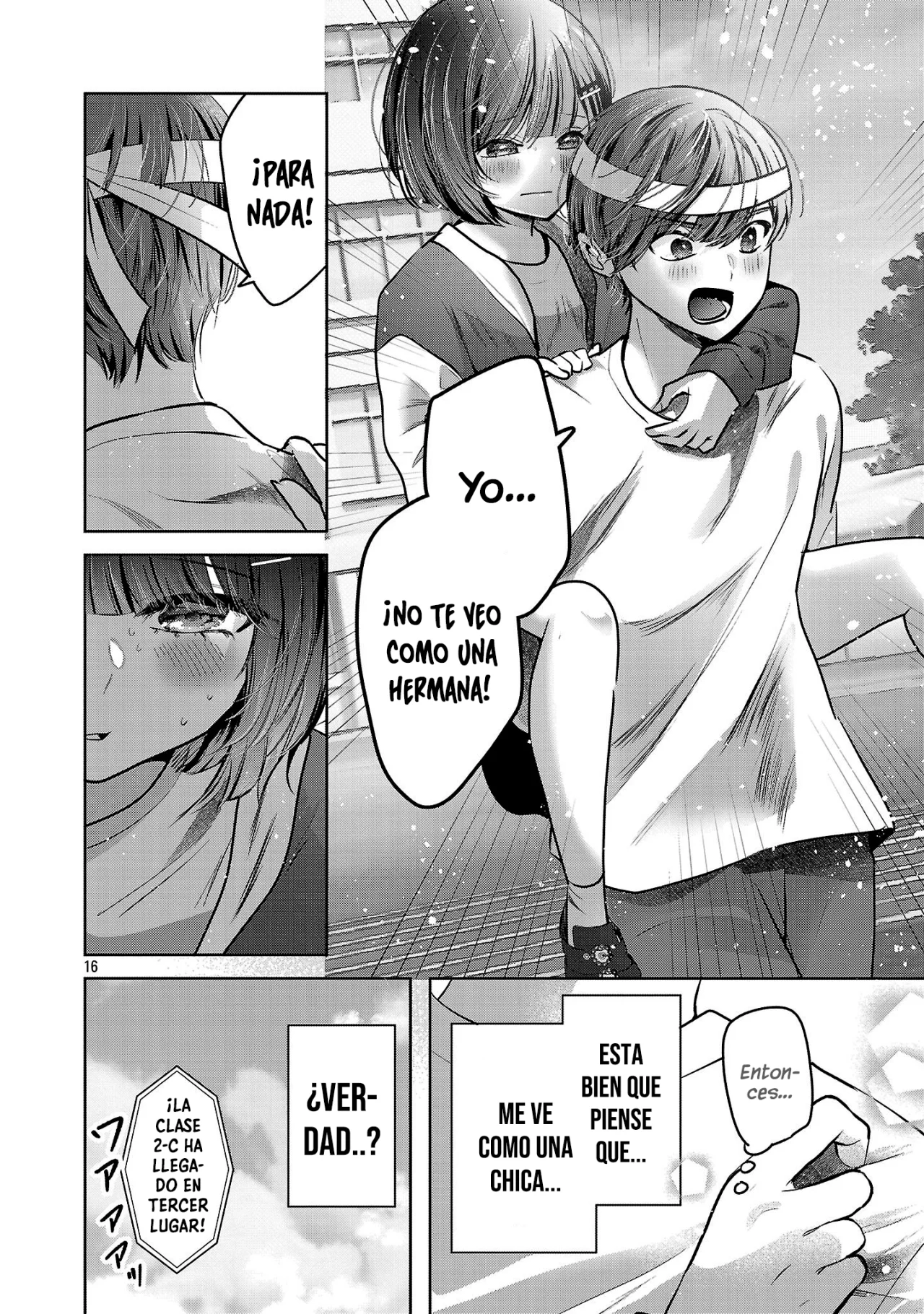 Kimi ni Koisuru Sanshimai Capítulo 39 - Page 17