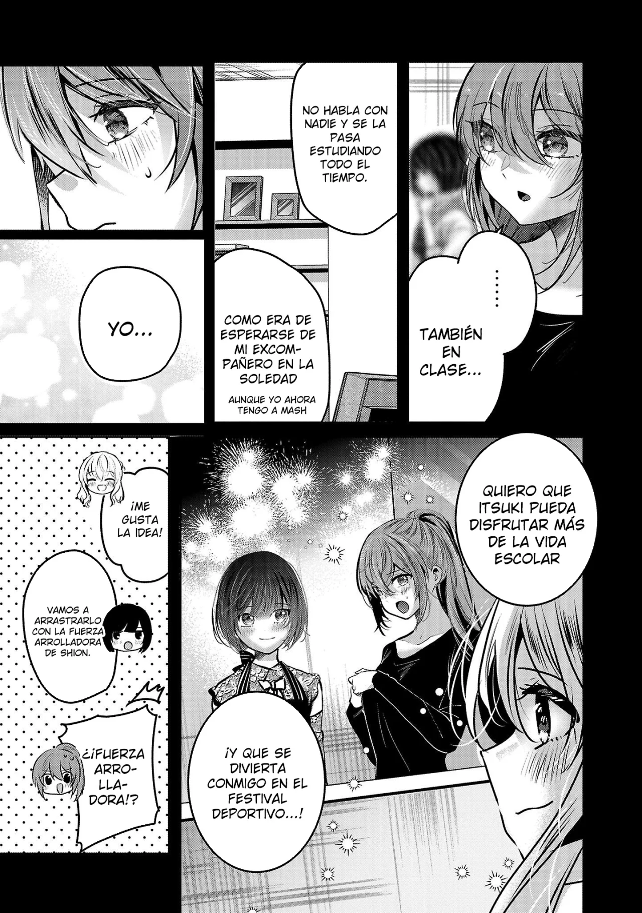 Kimi ni Koisuru Sanshimai Capítulo 40 - Page 15