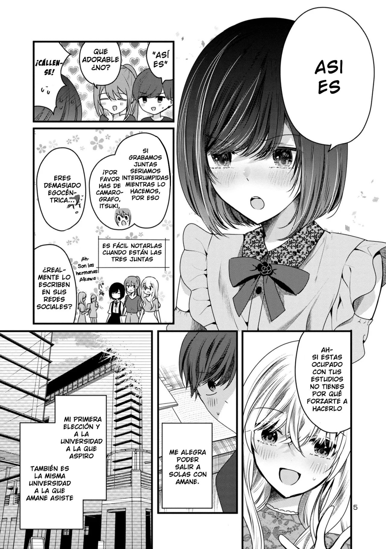 Kimi ni Koisuru Sanshimai Capítulo 5 - Page 8