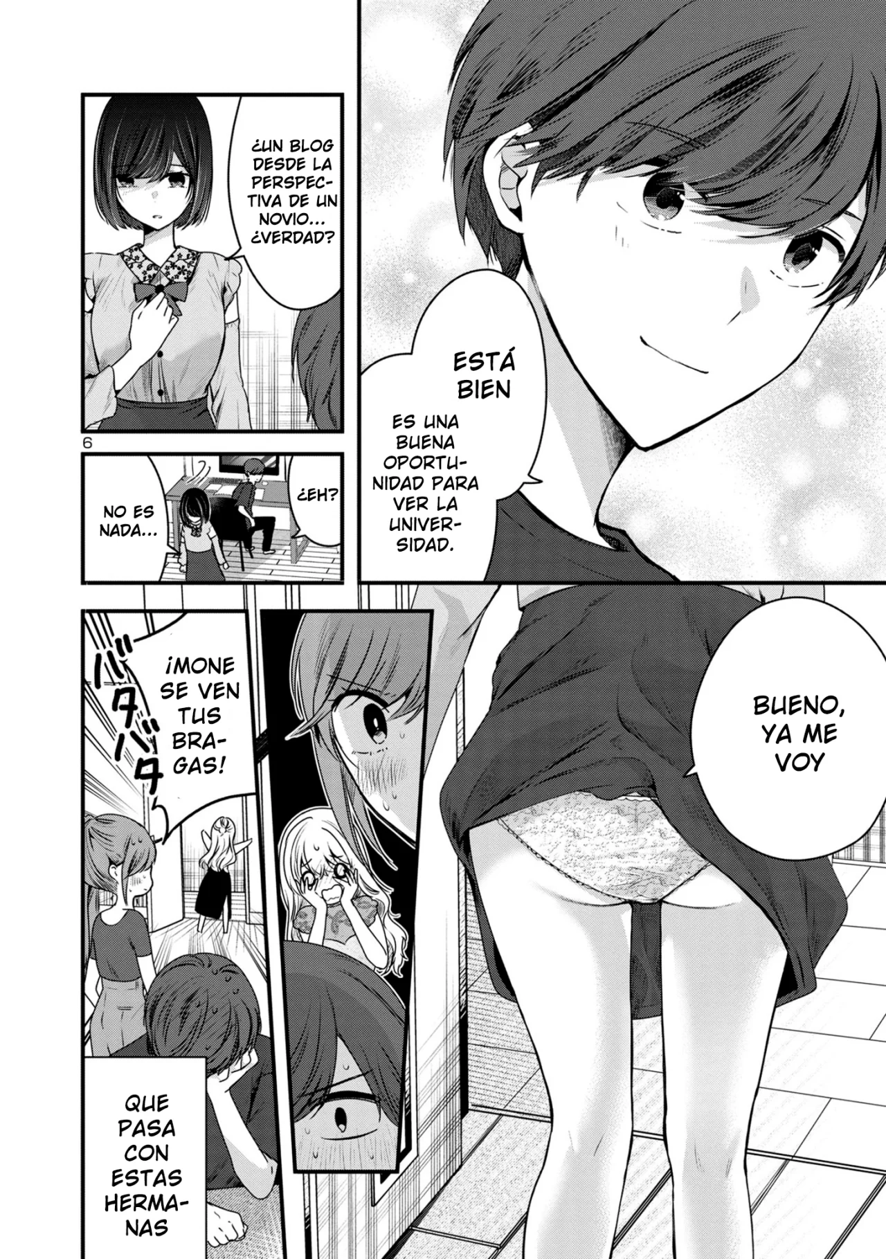 Kimi ni Koisuru Sanshimai Capítulo 5 - Page 9