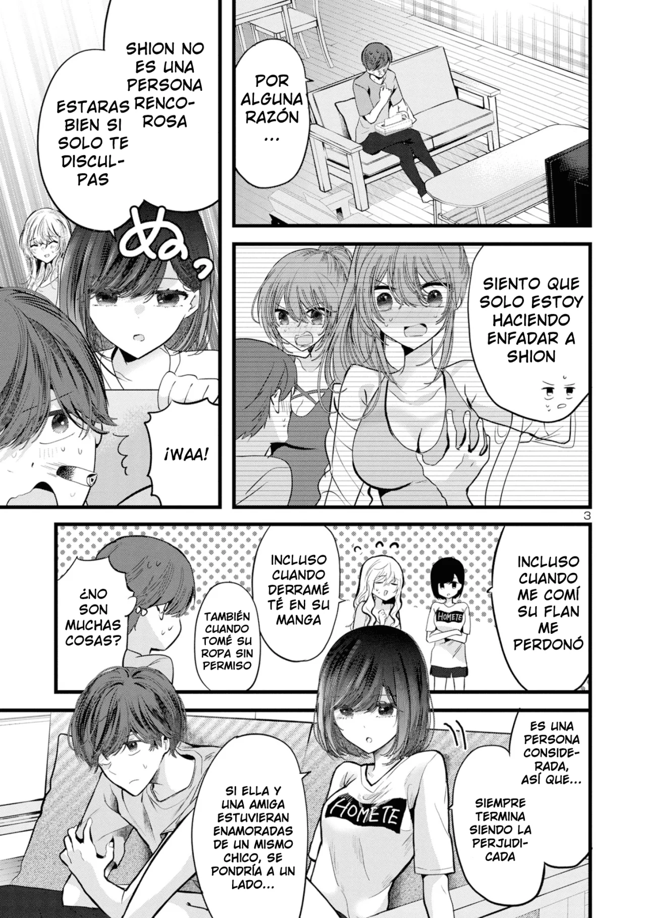 Kimi ni Koisuru Sanshimai Capítulo 6 - Page 6
