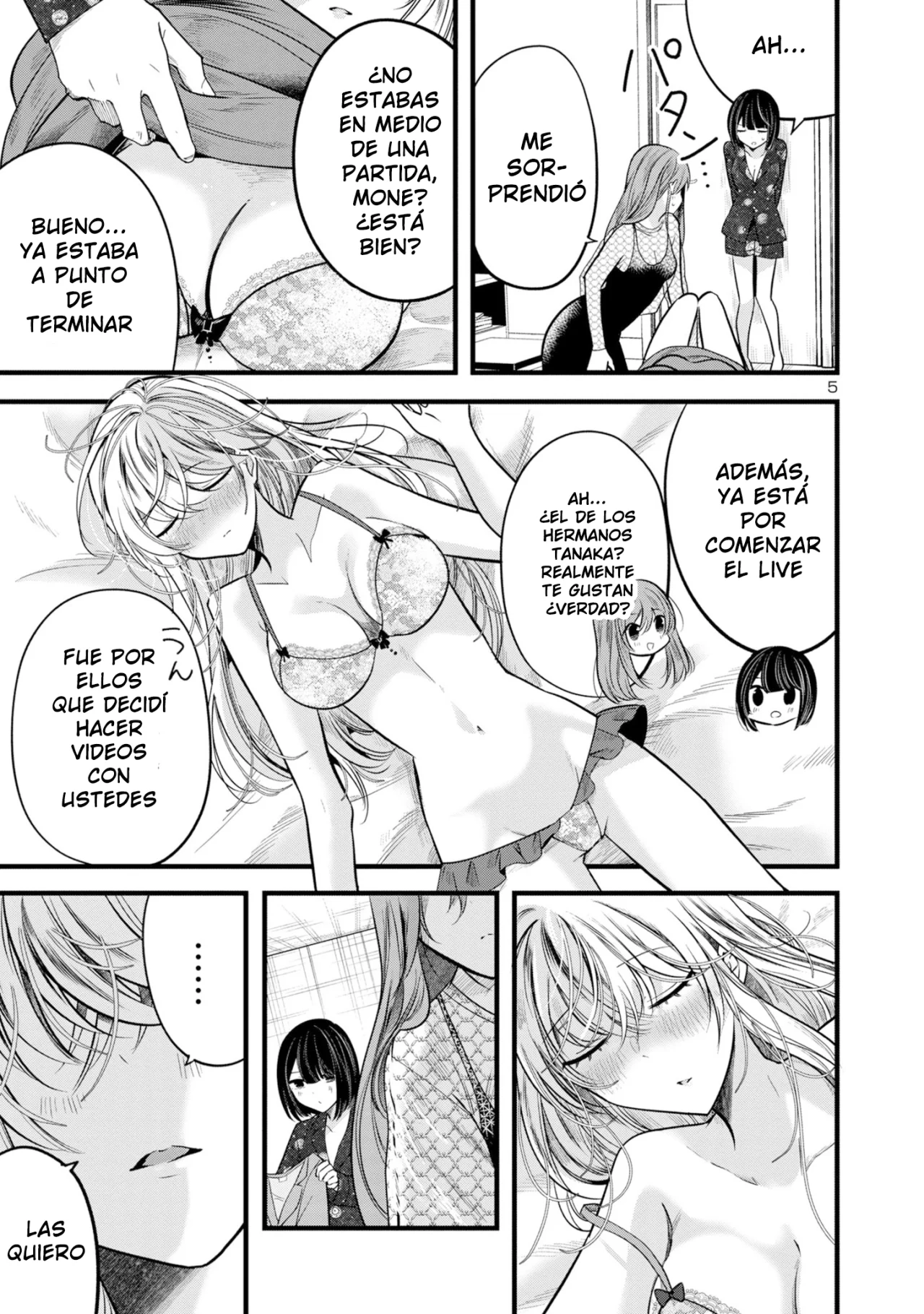 Kimi ni Koisuru Sanshimai Capítulo 7 - Page 8