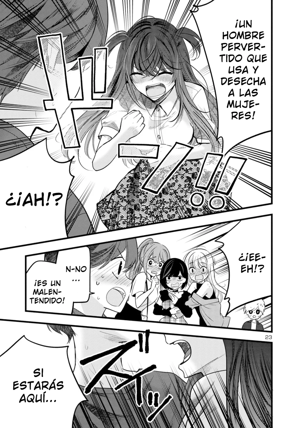 Kimi ni Koisuru Sanshimai Capítulo 8 - Page 25