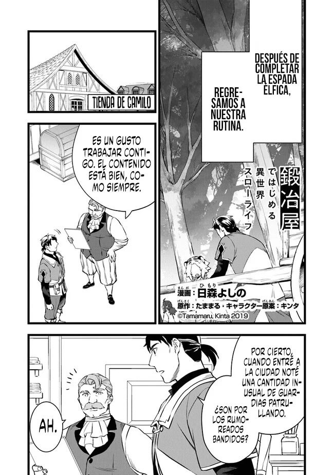 Kajiya de Hajimeru Isekai Slow Life Capítulo 20.5 - Page 3