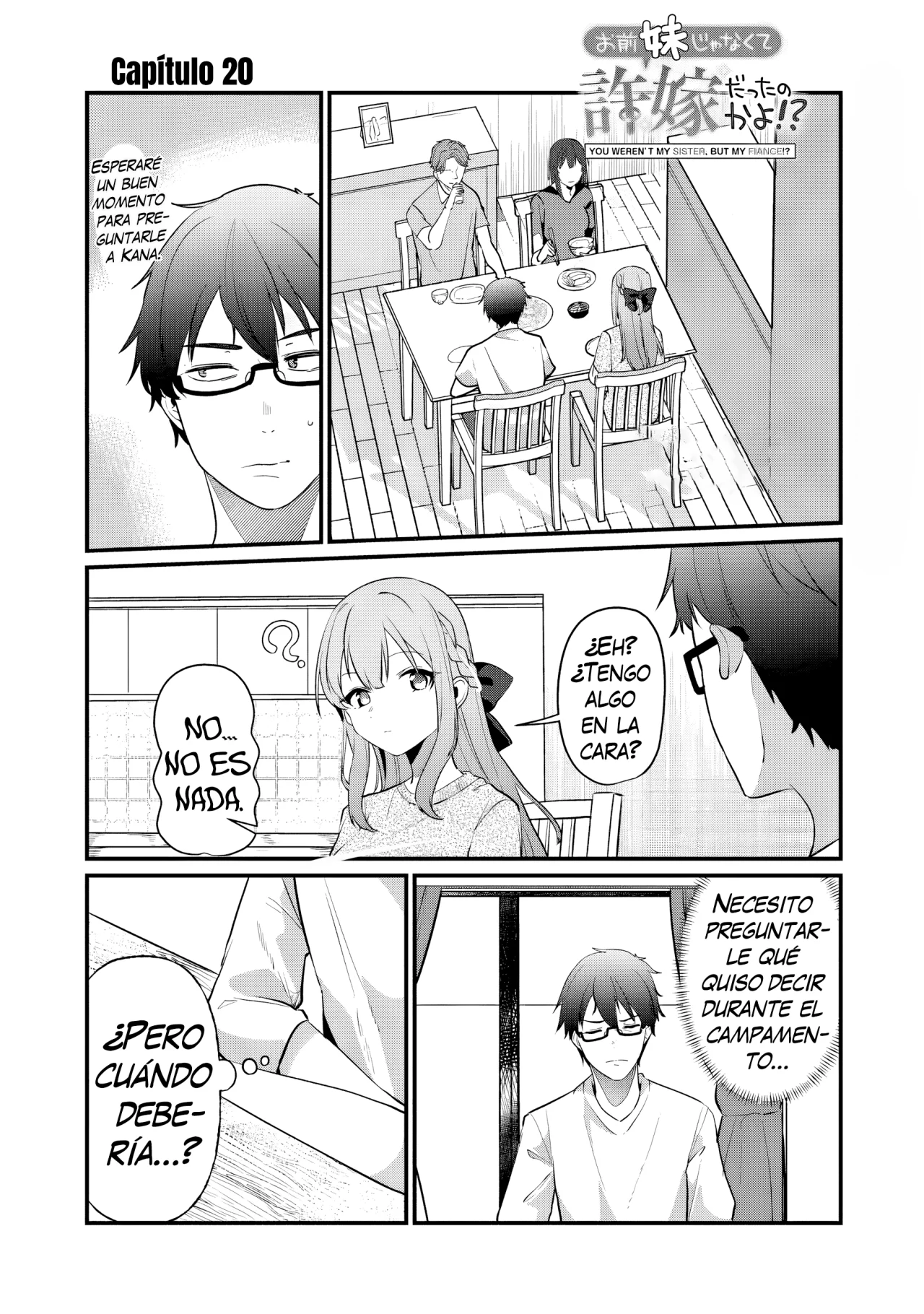 You weren’t my sister, but my fiancée!? Capítulo 20 - Page 2