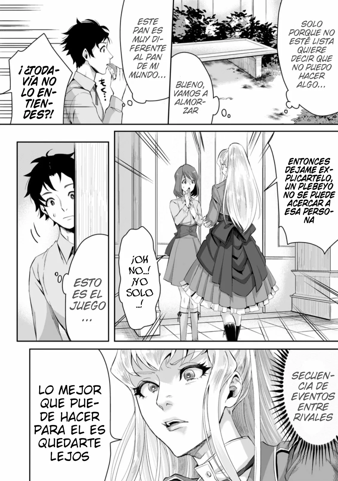 It seems that I was reincarnated into the world of a school otome game, but I was a background male student with cheats. Capítulo 1 - Page 27
